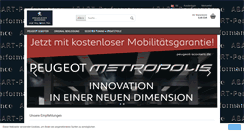 Desktop Screenshot of peugeot-scooter.com